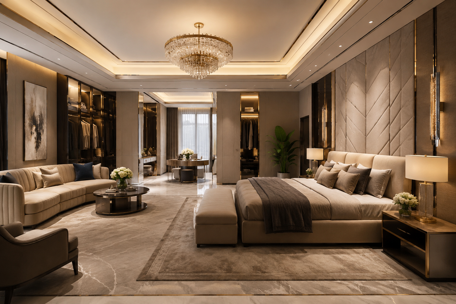 Luxury Bedroom — Florenza Interior Design